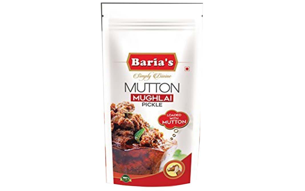 Baria's Mutton Mughlai Pickle Loaded with Mutton   Pack  200 grams